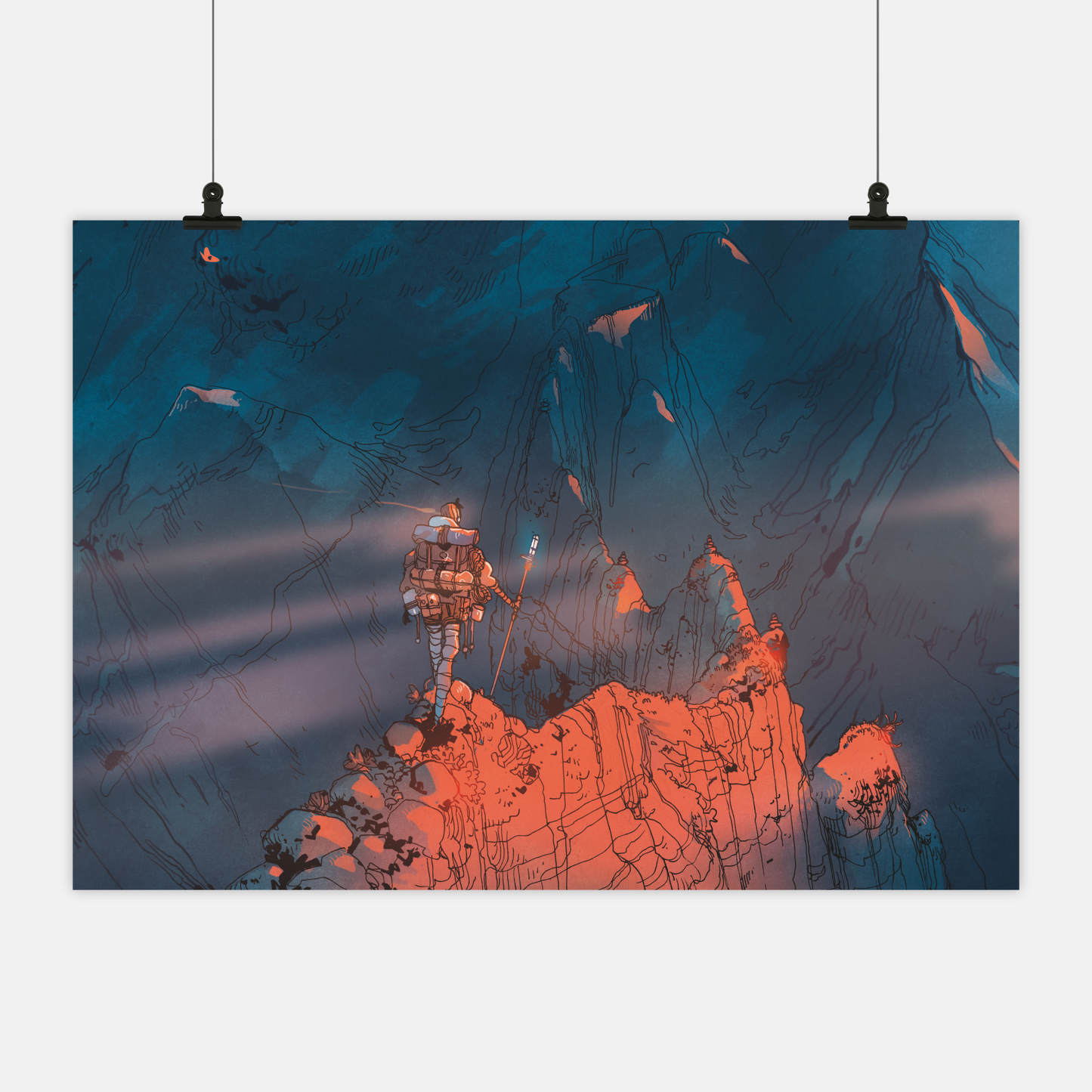 First Ridge Poster