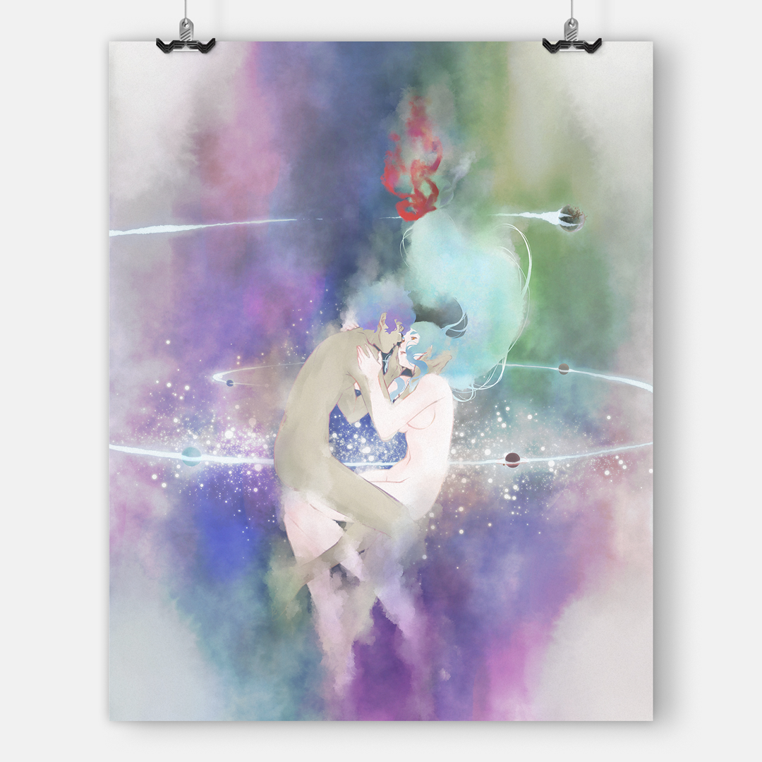 Haven Galaxy Art Print