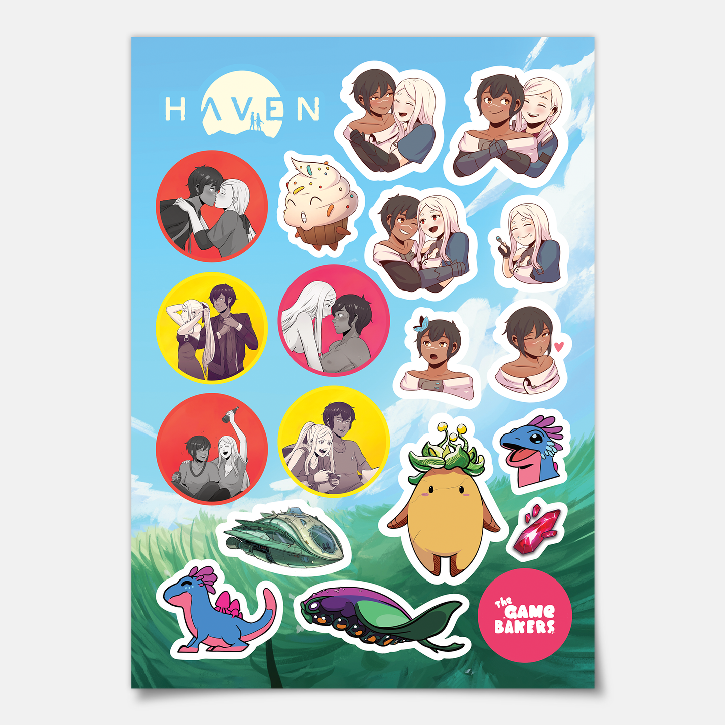 Haven Stickers