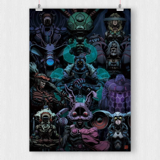 Furi Guardians Poster